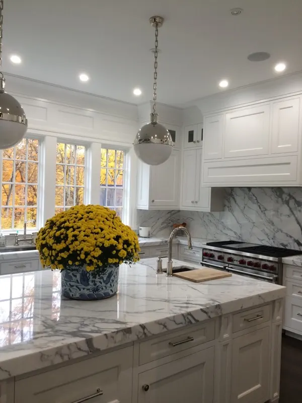 Classic kitchen cabinetry by Top Line Woodworking