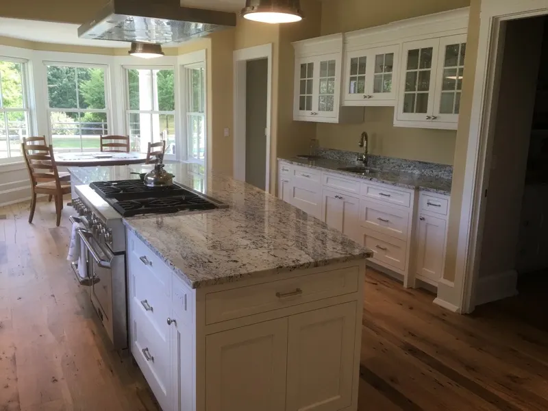 Traditional kitchen cabinetry by Top Line Woodworking